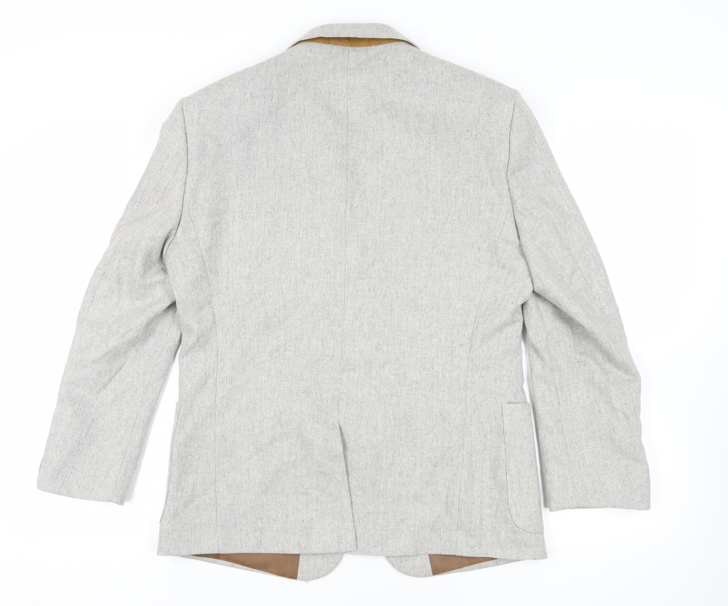 Mens UK Size M ONESIX5IVE Regular Grey Suit Jacket