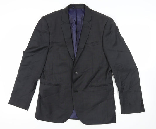 Mens UK Size M NEXT Regular Black Suit Jacket
