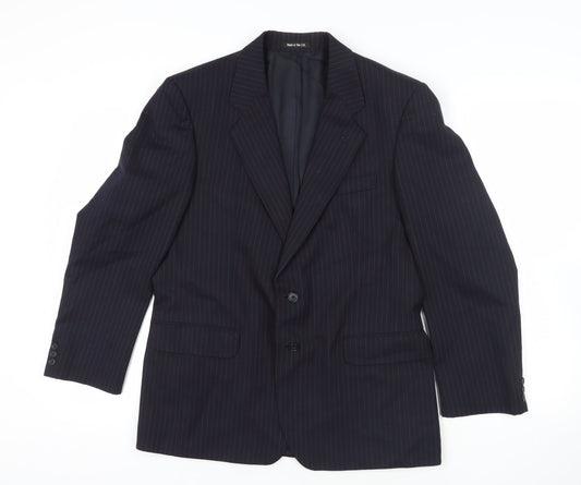 Mens UK Size M Marks and Spencer Regular Navy Suit Jacket