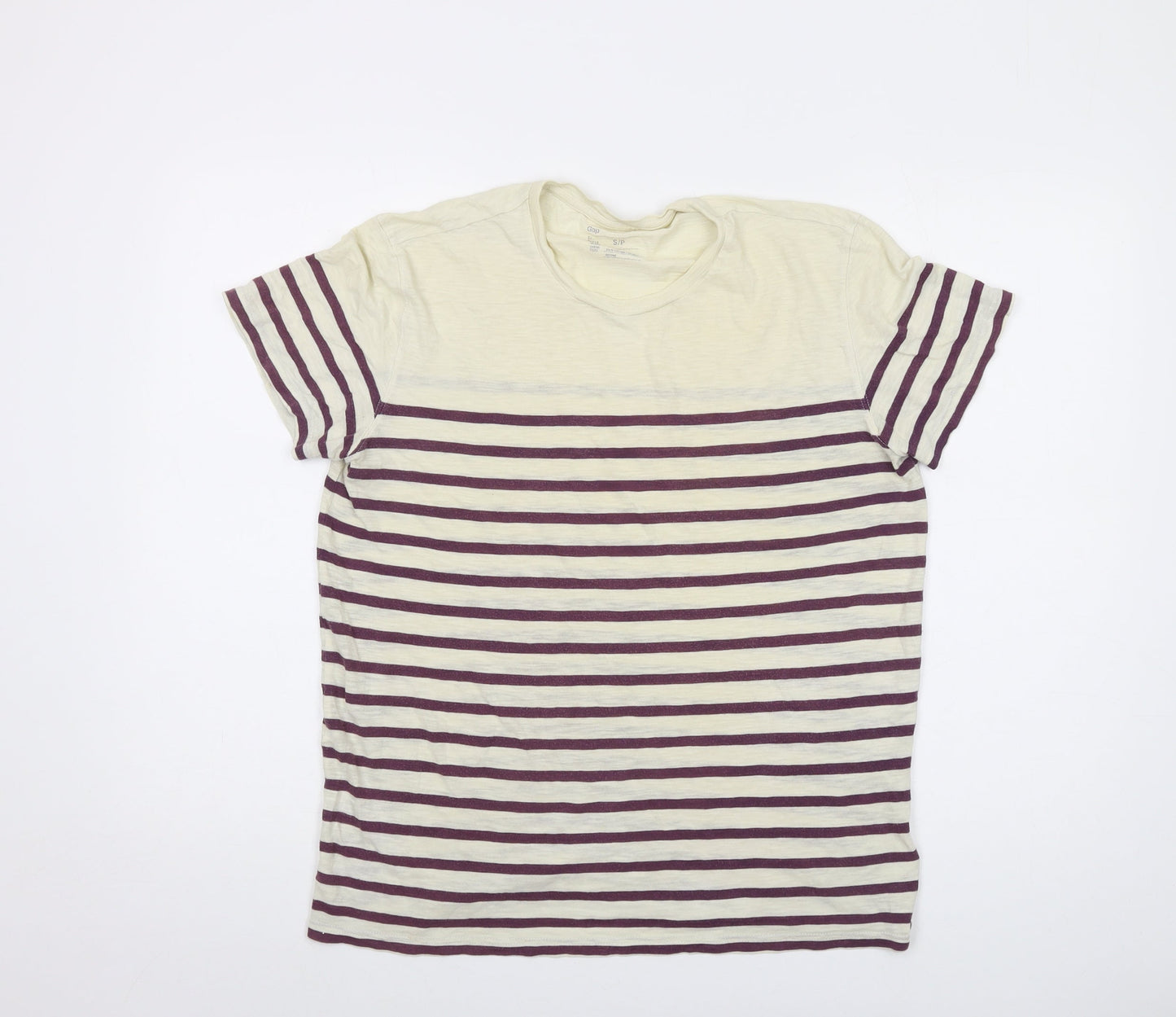 Womens UK Size S Gap Ivory Basic T-Shirt