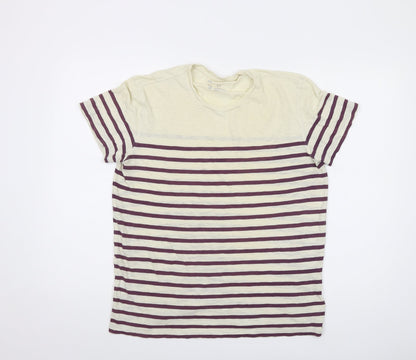 Womens UK Size S Gap Ivory Basic T-Shirt