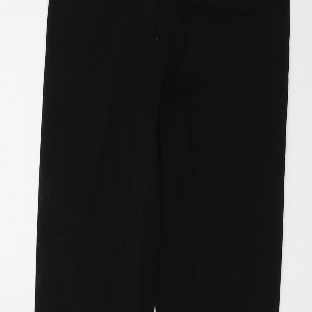 Friends Girls Black Cotton Jegging Trousers Size 11 Years Regular Pullover