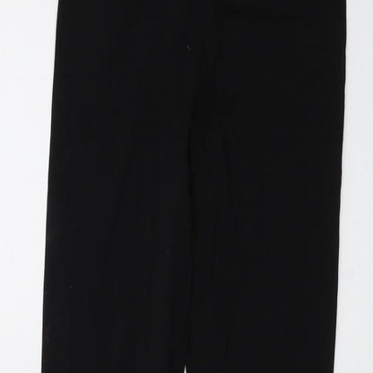 Friends Girls Black Cotton Jegging Trousers Size 11 Years Regular Pullover