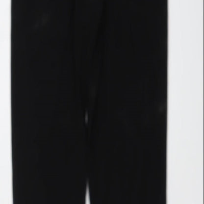 Friends Girls Black Cotton Jegging Trousers Size 11 Years Regular Pullover