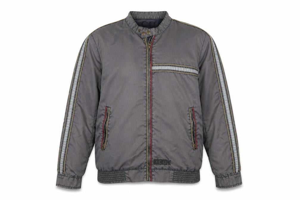 Mens UK Size S French Connection Grey Bomber Jacket