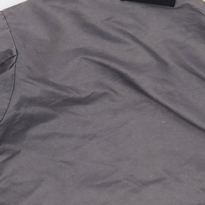 Mens UK Size S French Connection Grey Bomber Jacket