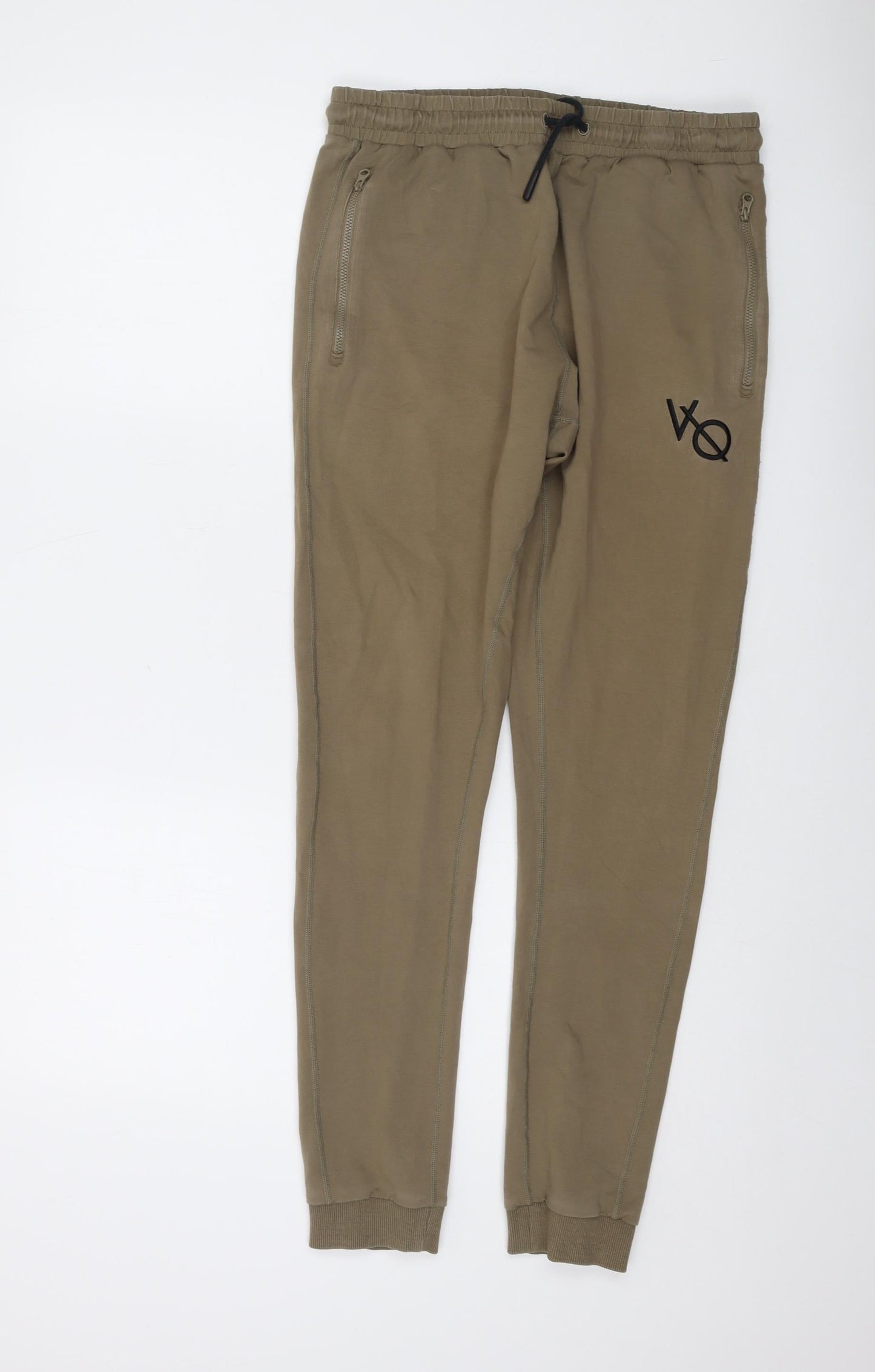 Vanquish Mens Brown Cotton Sweatpants Trousers Size L L29 in Regular Drawstring