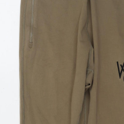 Vanquish Mens Brown Cotton Sweatpants Trousers Size L L29 in Regular Drawstring