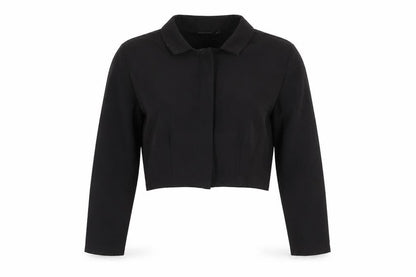 Womens UK Size 14 PRETTYLITTLETHING Black Jacket