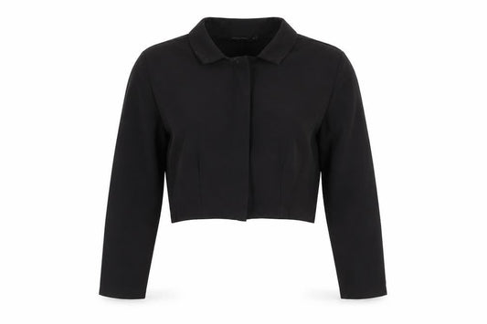 Womens UK Size 14 PRETTYLITTLETHING Black Jacket