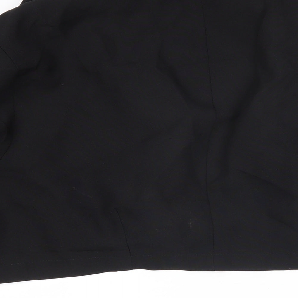 Womens UK Size 14 PRETTYLITTLETHING Black Jacket