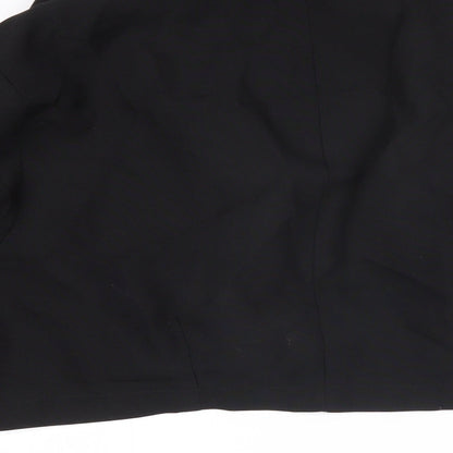 Womens UK Size 14 PRETTYLITTLETHING Black Jacket