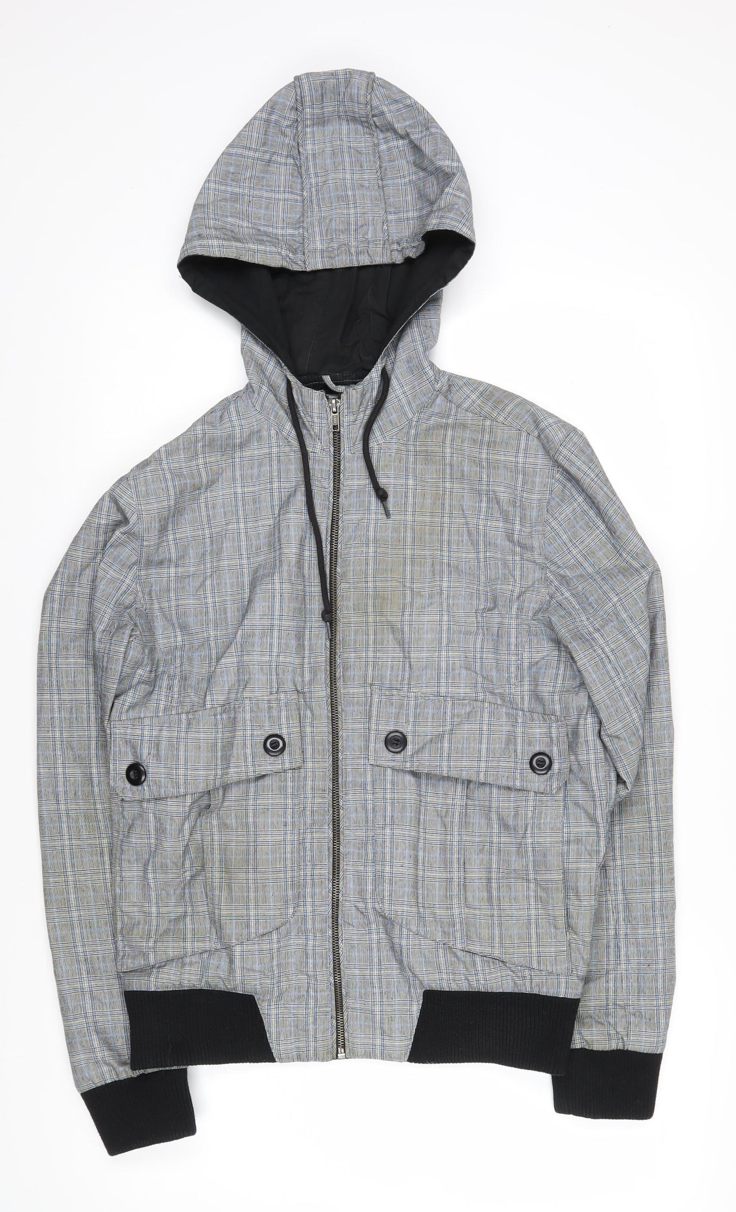 Mens UK Size S Topman Grey Jacket