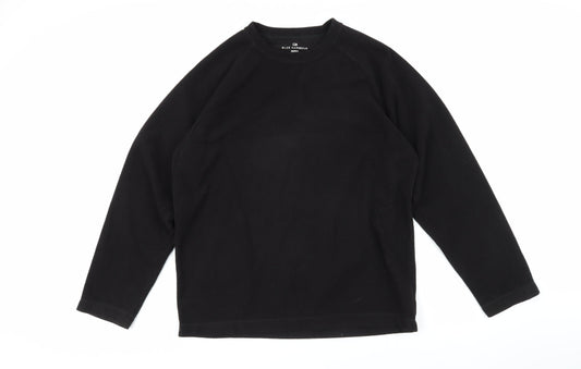 Mens UK Size M Blue Harbour Black Pullover Sweatshirt