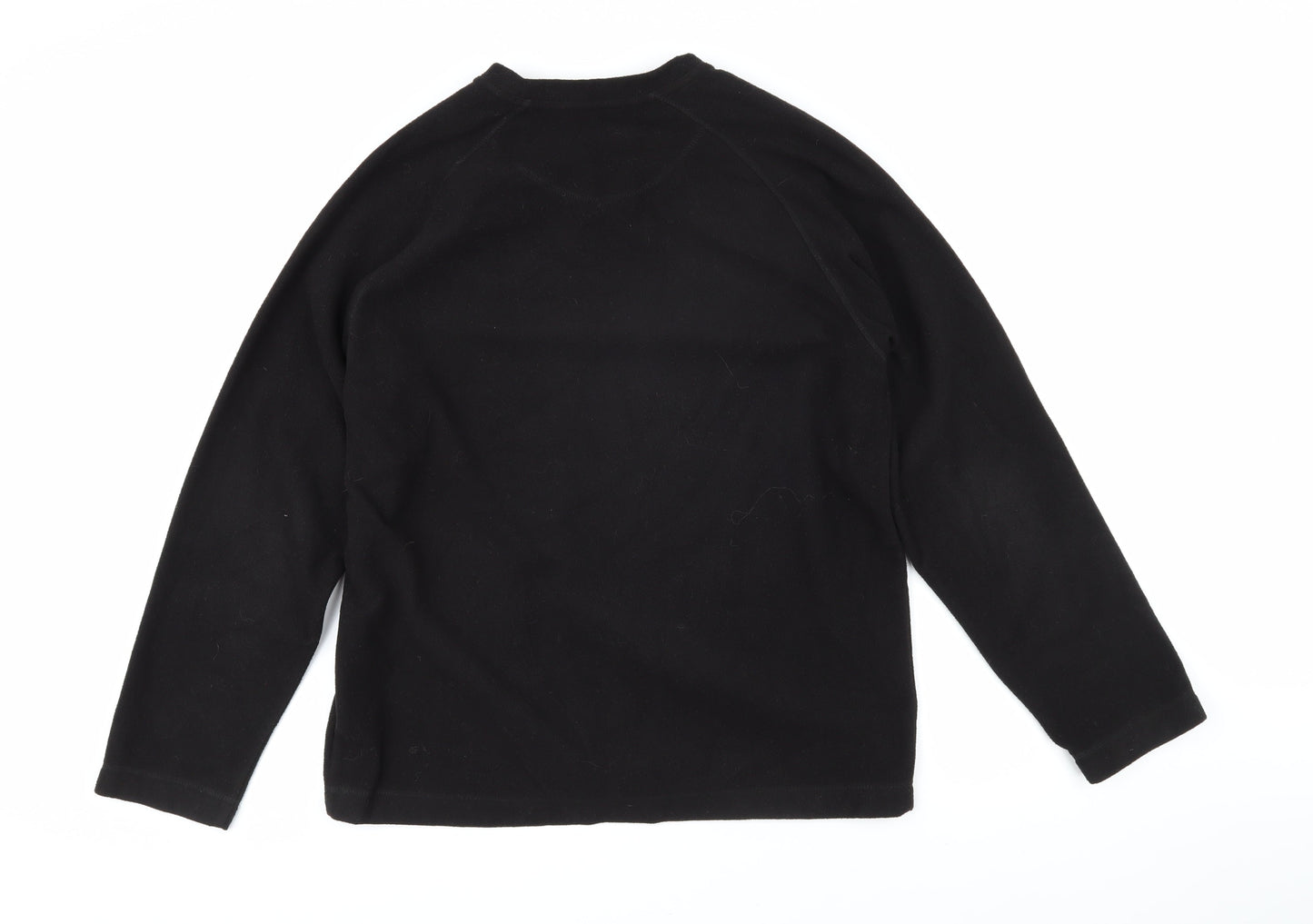 Mens UK Size M Blue Harbour Black Pullover Sweatshirt