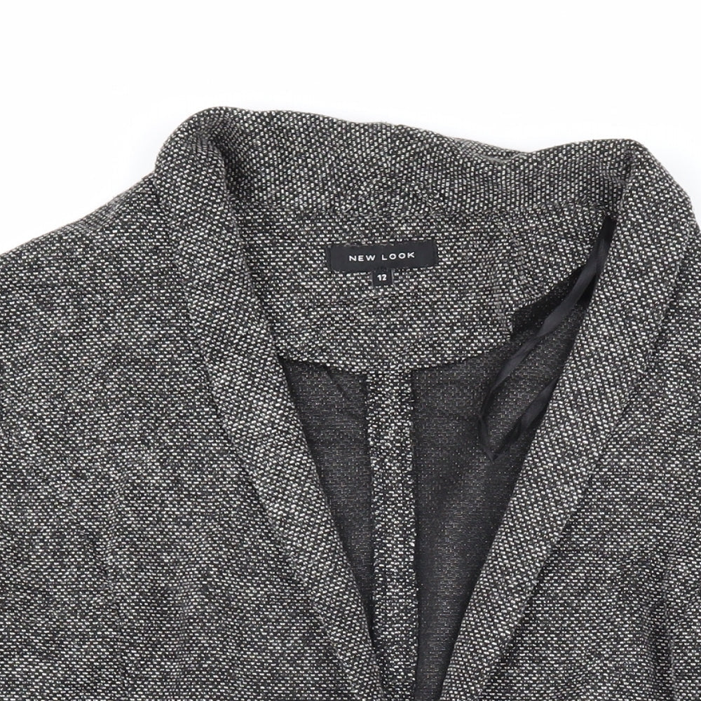 Womens UK Size 12 New Look Grey Jacket