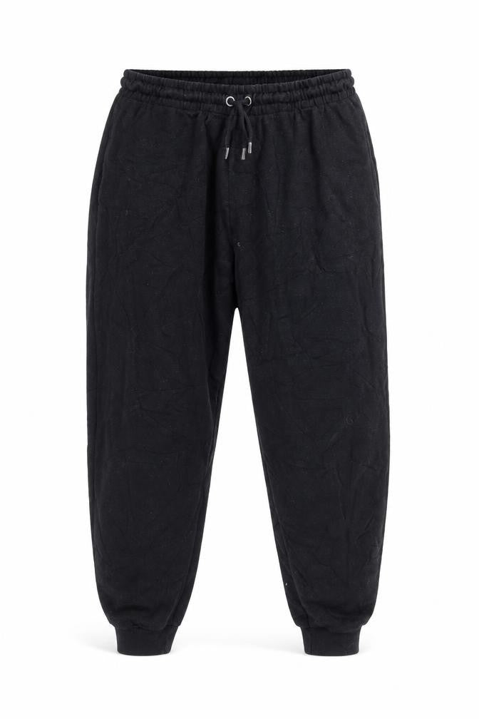 Mens UK Size XL Boohoo Regular Fit Jogger Black Trousers