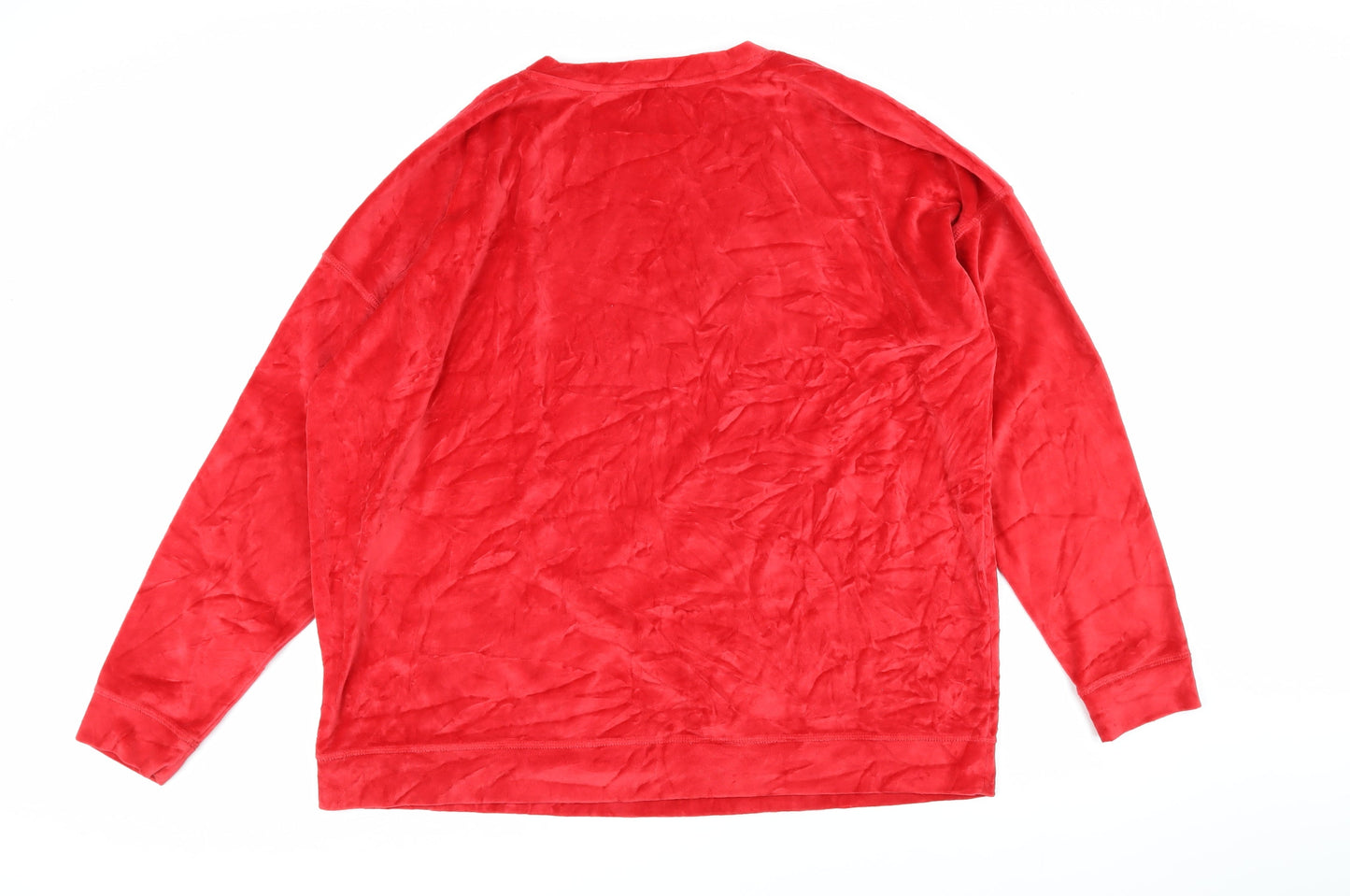 Womens UK Size 20 NEXT Red Pullover Sweatshirt
