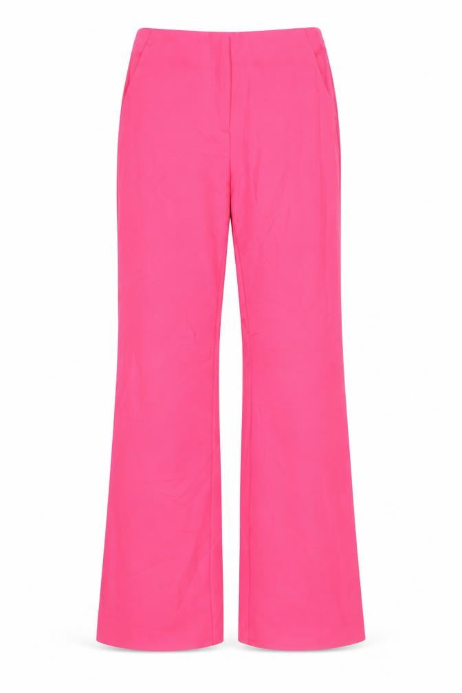 Womens UK Size 34 in H&M Regular Fit  Pink Trousers