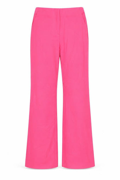 Womens UK Size 34 in H&M Regular Fit  Pink Trousers