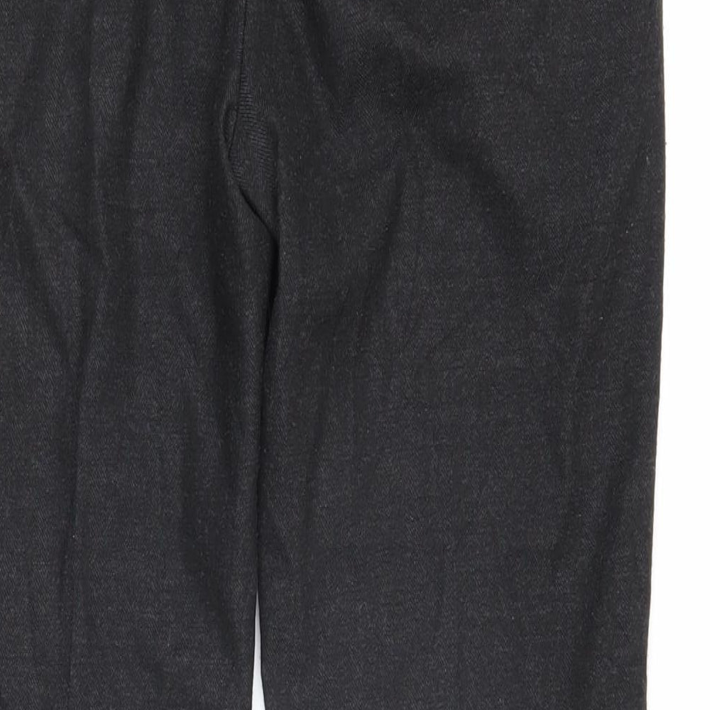 Womens UK Size 38 Zara Regular Fit  Grey Trousers