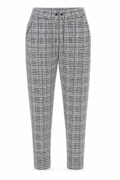 Womens UK Size S Boohoo Regular Fit  Black Trousers