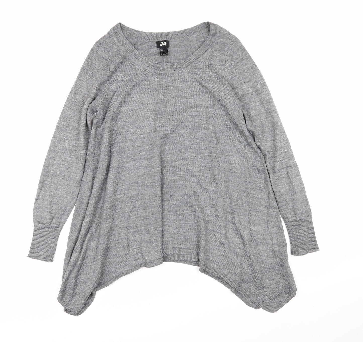 Womens UK Size S H&M Grey Pullover Jumper