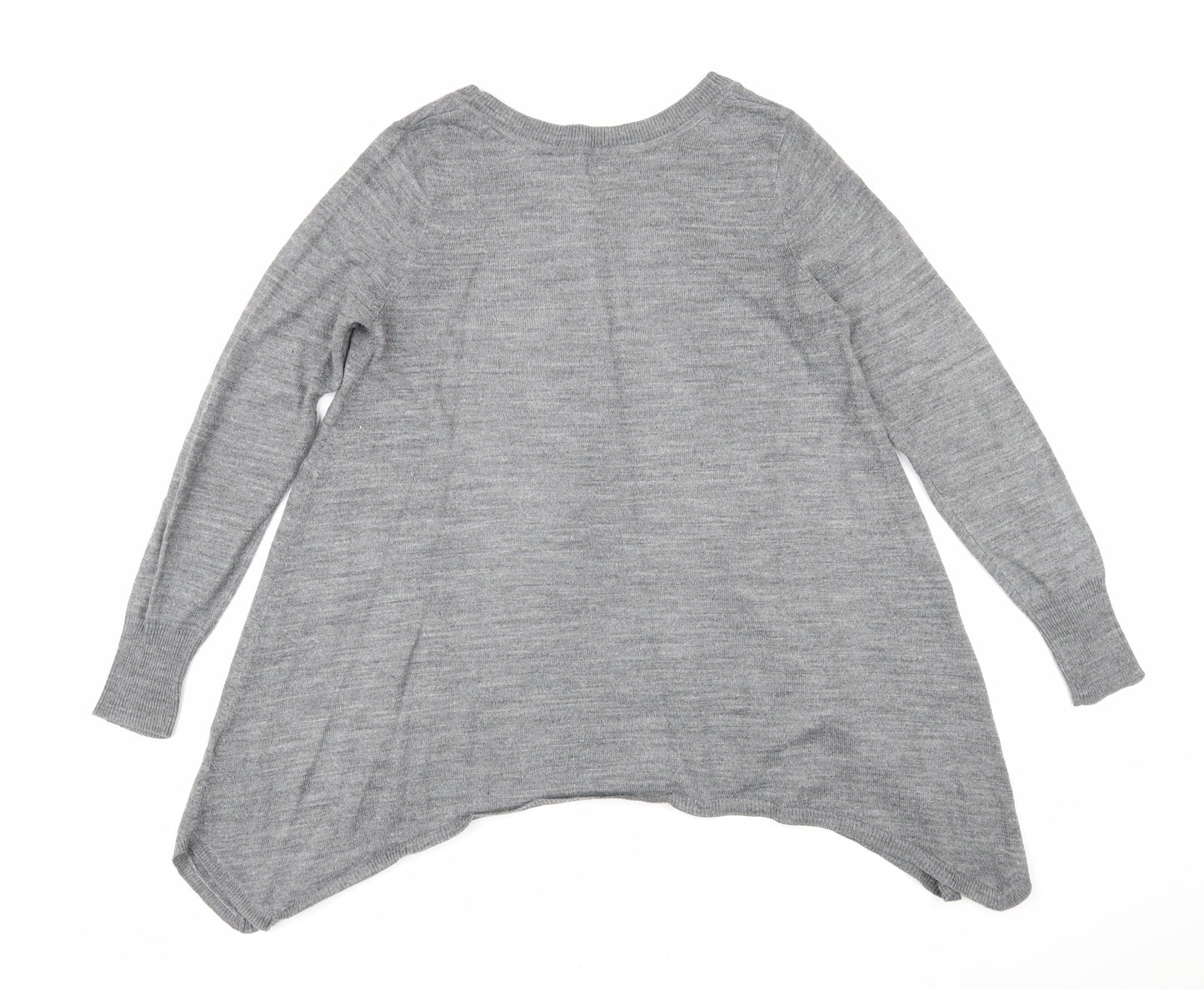 Womens UK Size S H&M Grey Pullover Jumper