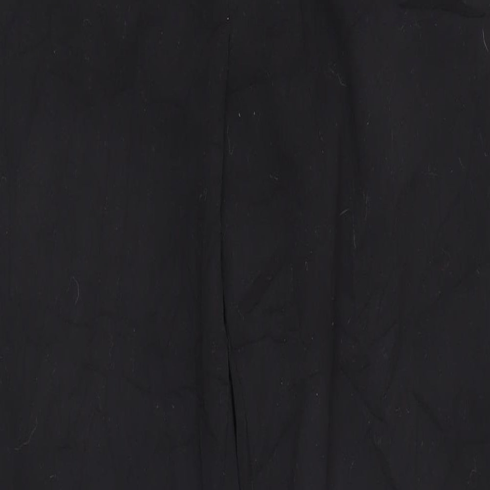 Womens UK Size 14 Marks and Spencer Regular Fit  Black Trousers
