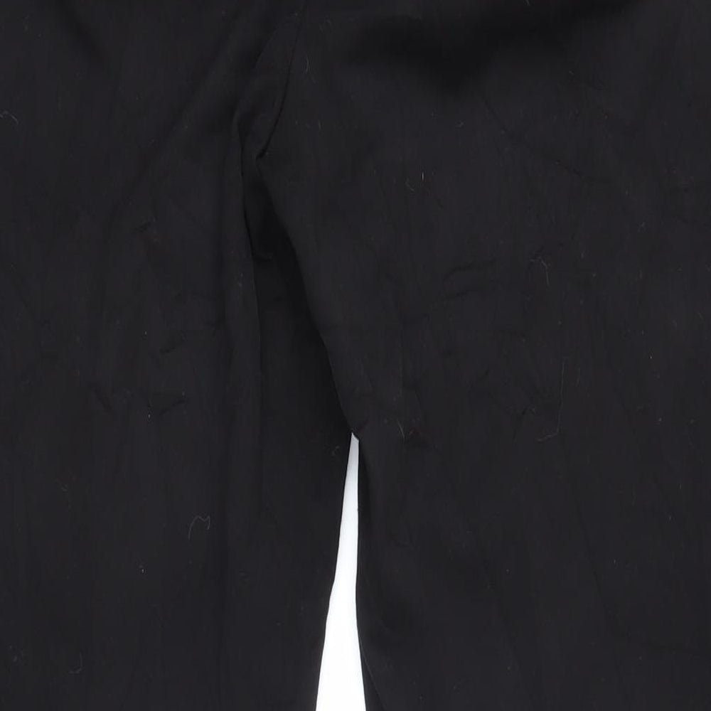 Womens UK Size 14 Marks and Spencer Regular Fit  Black Trousers