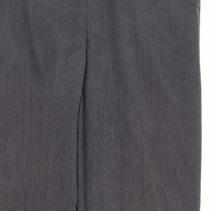 Womens UK Size 10 Marks and Spencer Regular Fit  Grey Trousers