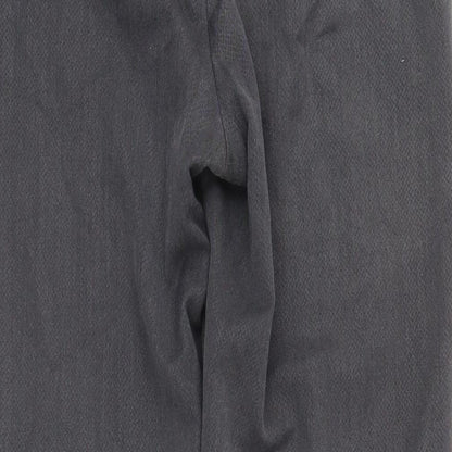Womens UK Size 10 Marks and Spencer Regular Fit  Grey Trousers