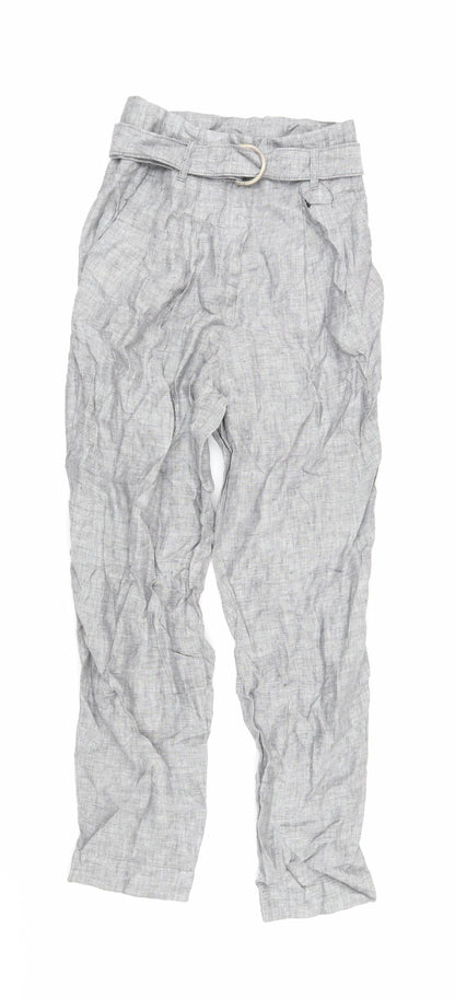 Womens UK Size 6 Marks & Spencer Regular Fit  Grey Trousers