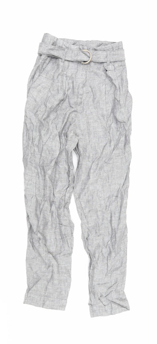 Womens UK Size 6 Marks & Spencer Regular Fit  Grey Trousers