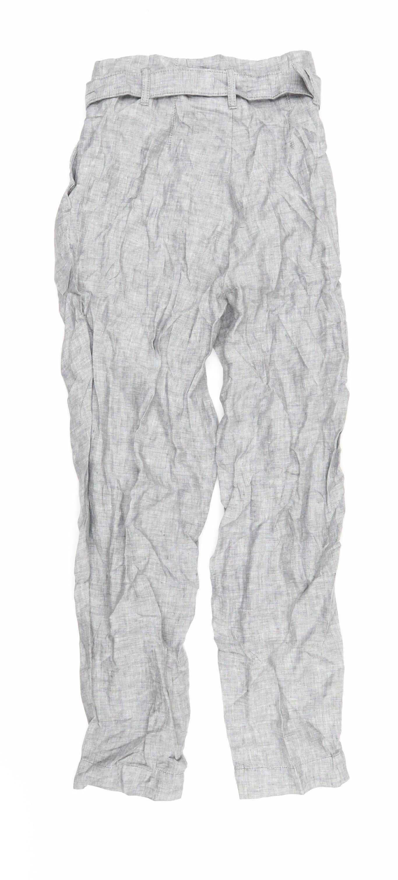 Womens UK Size 6 Marks & Spencer Regular Fit  Grey Trousers