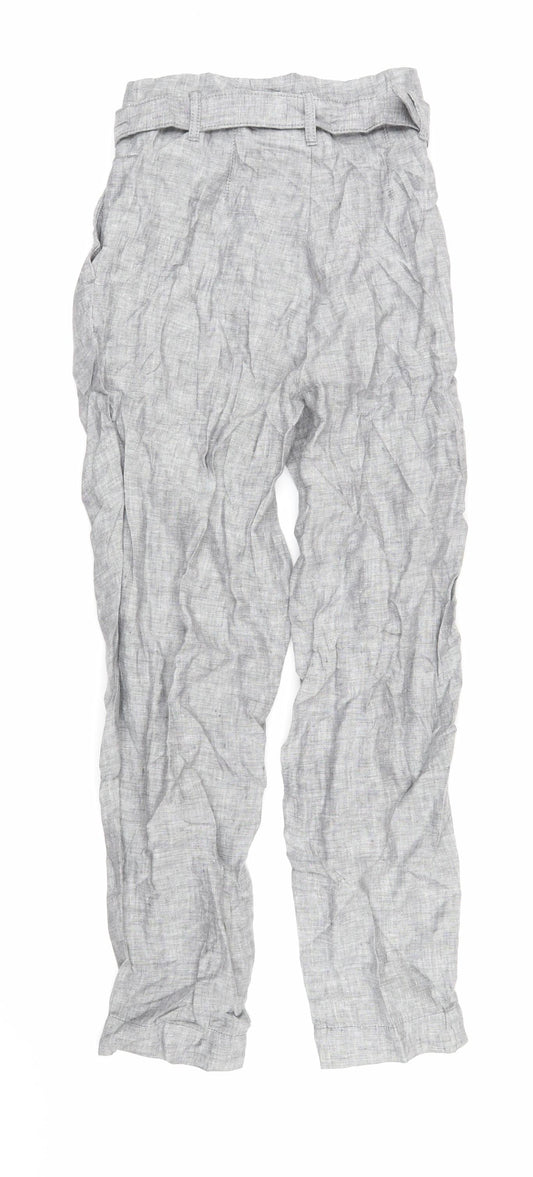 Womens UK Size 6 Marks & Spencer Regular Fit  Grey Trousers