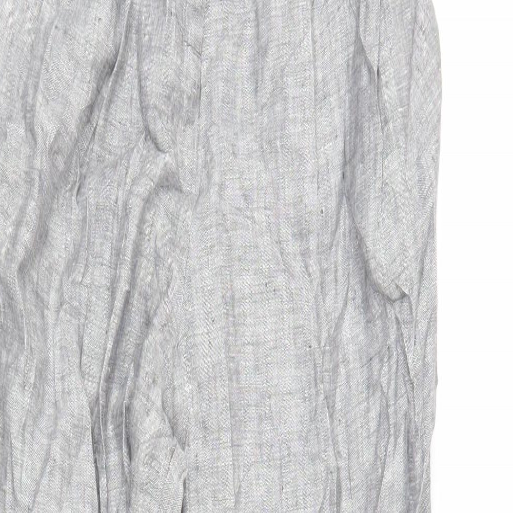 Womens UK Size 6 Marks & Spencer Regular Fit  Grey Trousers