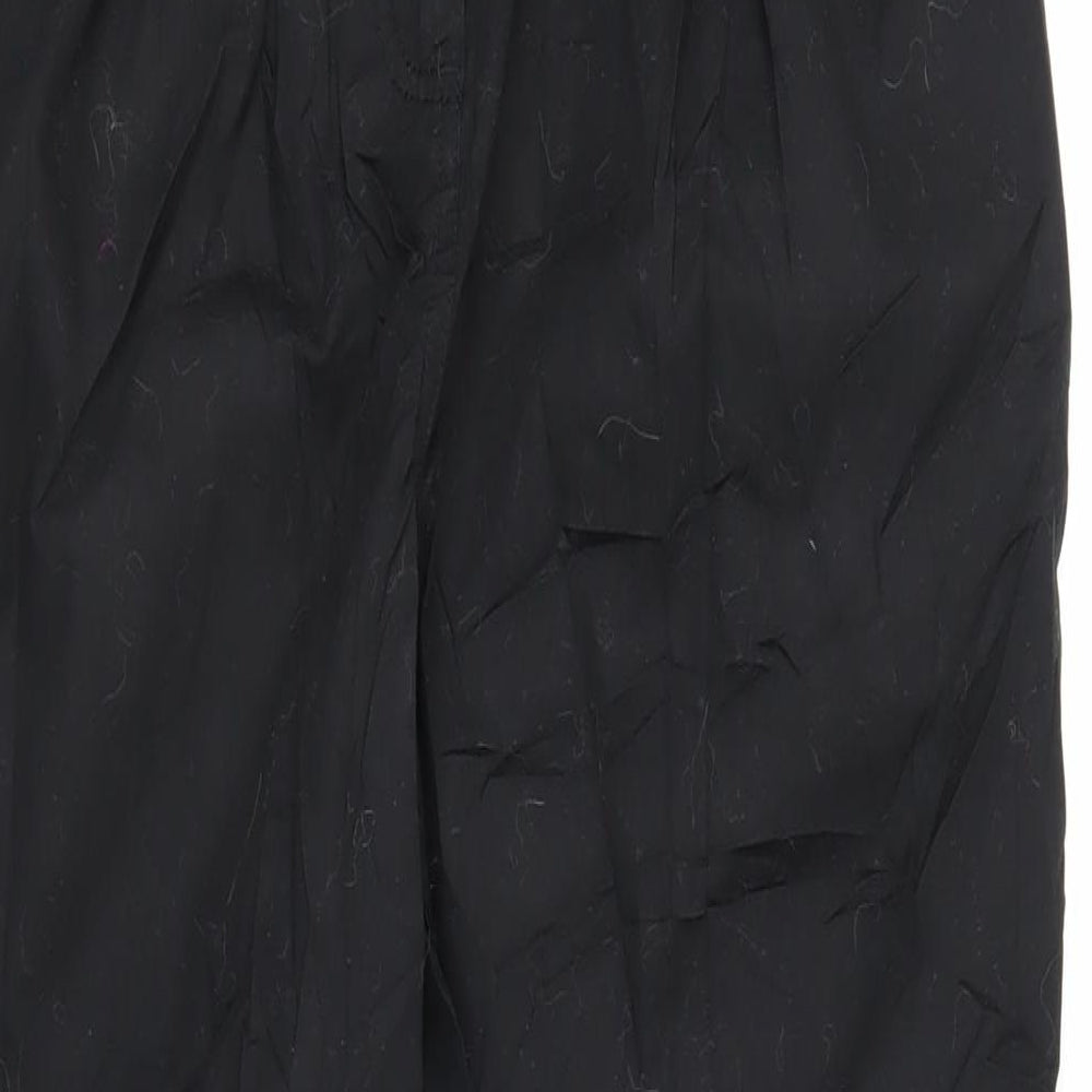 Womens UK Size 8 ASOS Regular Fit  Black Trousers