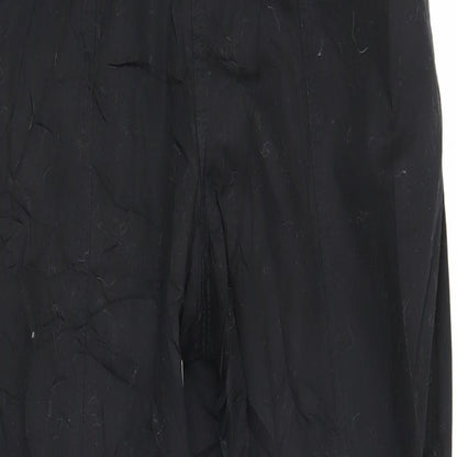 Womens UK Size 8 ASOS Regular Fit  Black Trousers