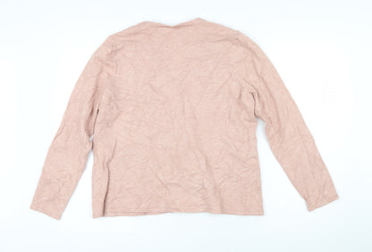 Womens UK Size L Vera Moda Pink Cardigan Jumper