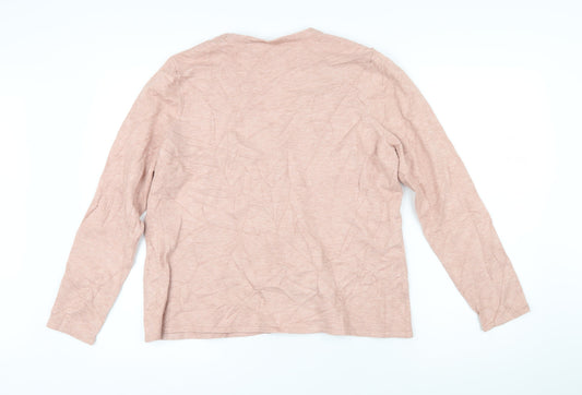 Womens UK Size L Vera Moda Pink Cardigan Jumper