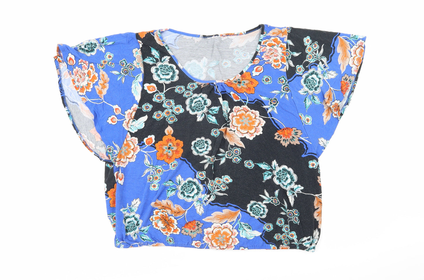 Womens UK Size L Wallis Multicoloured Tunic T-Shirt