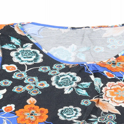 Womens UK Size L Wallis Multicoloured Tunic T-Shirt