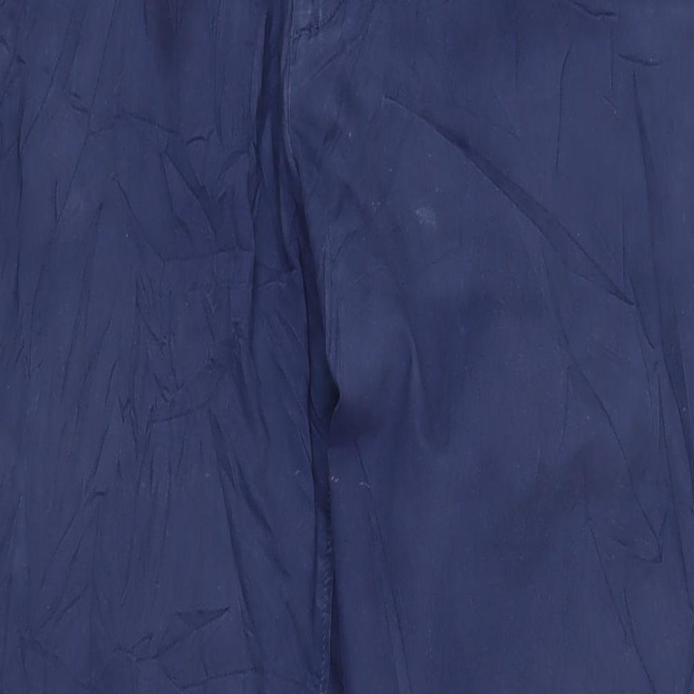 Womens UK Size 34 John Lewis Regular Fit  Blue Trousers