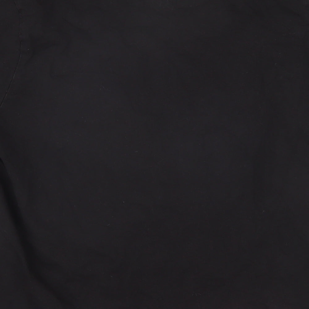 NEXT Girls Black 100% Cotton Basic T-Shirt Size 15 Years Round Neck Pullover - Skull