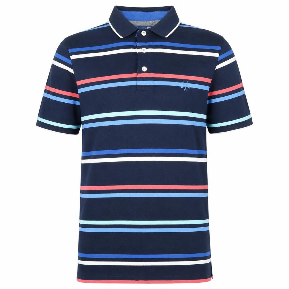 Mens UK Size S Alantic bay 100% Cotton Polo Shirt