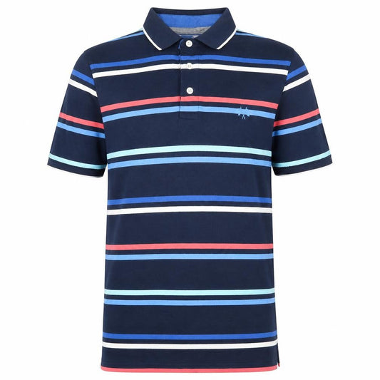 Mens UK Size S Alantic bay 100% Cotton Polo Shirt