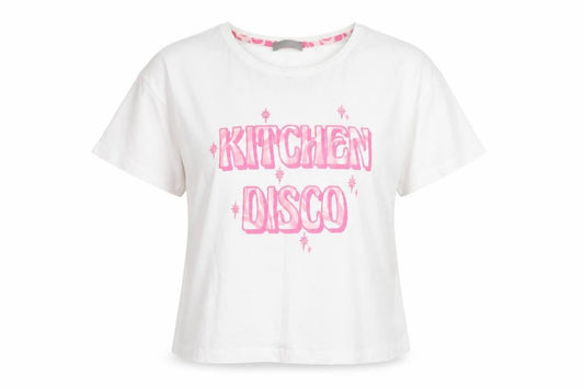 Womens UK Size S New Look White Basic T-Shirt