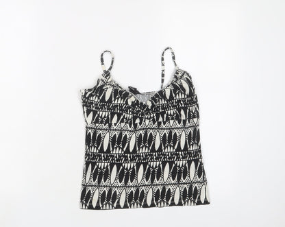 Womens UK Size S H&M Black Camisole Tank