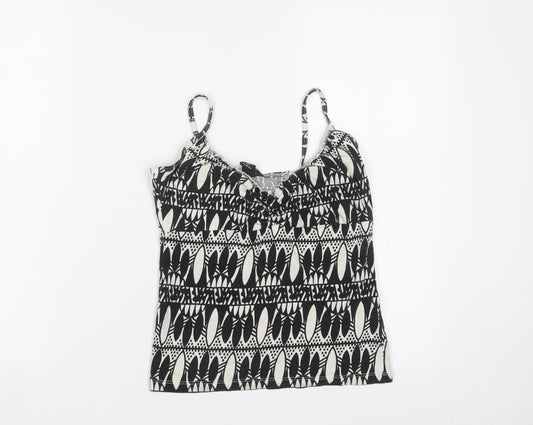 Womens UK Size S H&M Black Camisole Tank